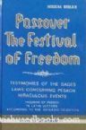 Passover The Festival Of Freedom